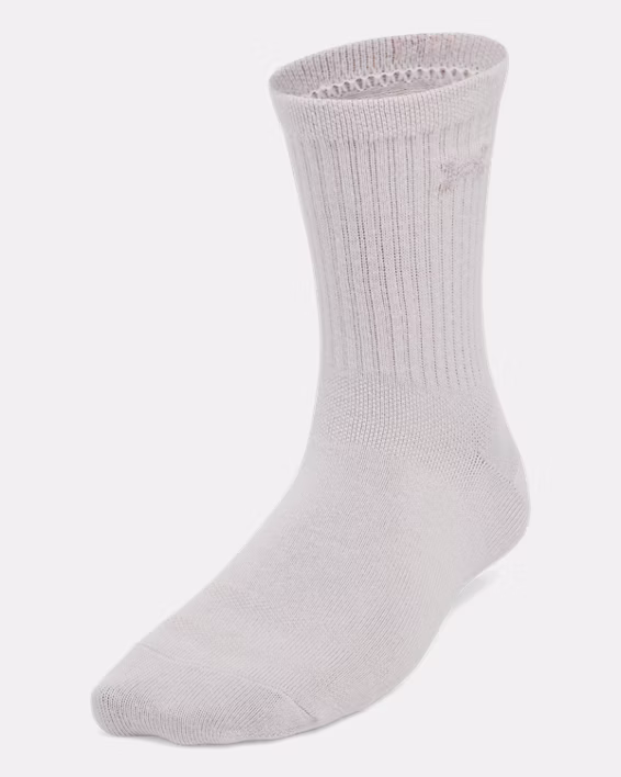 UA Essential Women's 3-Pack Mid Crew Socks