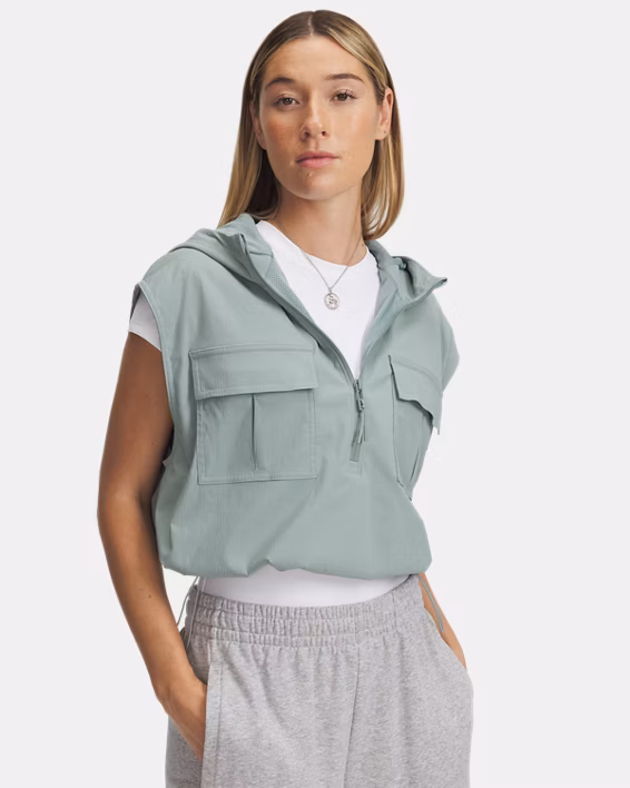 UA Unstoppable Utility Women's Sleeveless Hoodie