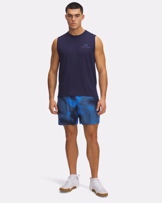 UA Vanish Woven Printed Men's 15 cm Shorts