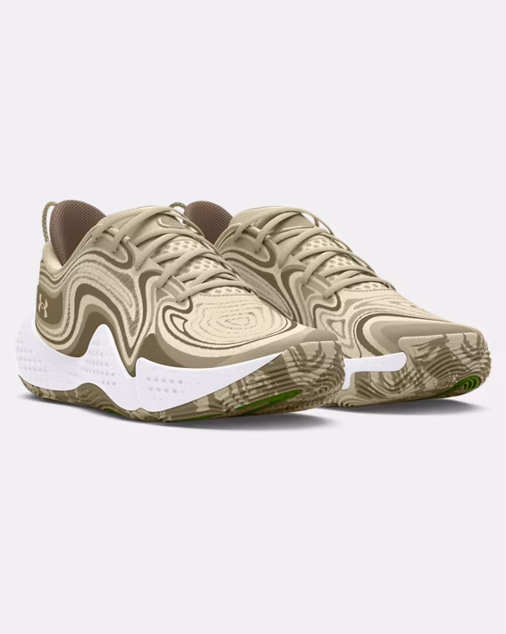 UA Spawn 6 Camo Unisex Basketball Shoes