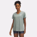 UA Tech™ Twist Women's V-Neck Short Sleeve