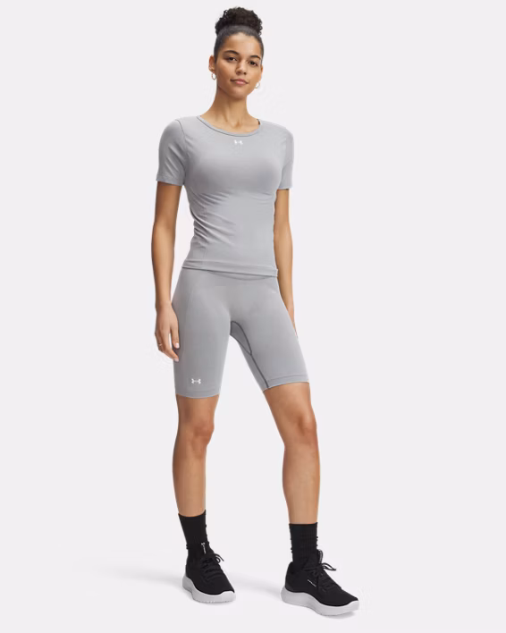 UA Vanish Seamless Washed Women's 18 cm Shorts