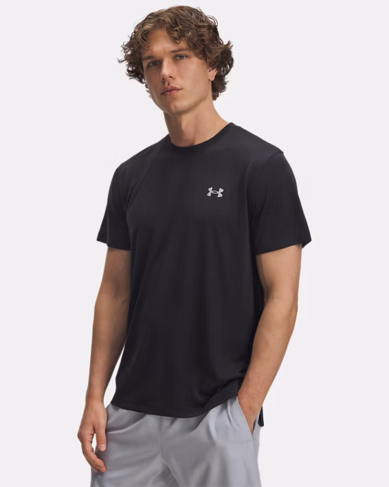 UA Launch Camo Men's Short Sleeve