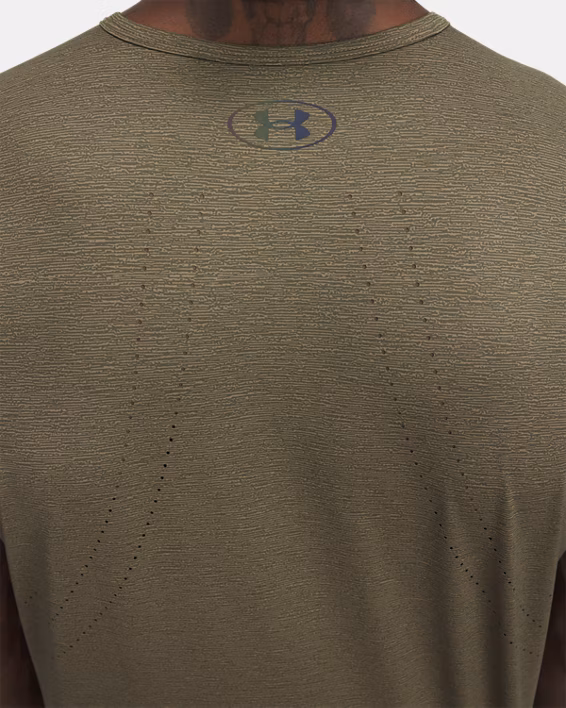 UA Vanish Elite Vent Printed Men's Short Sleeve