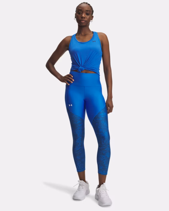 UA Tech™ Printed Panel Women's Ankle Leggings
