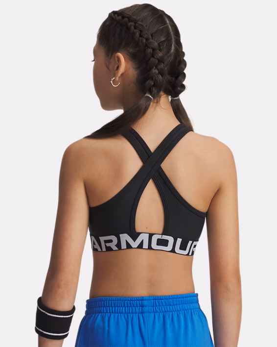UA Crossback Girls' Sports Bra