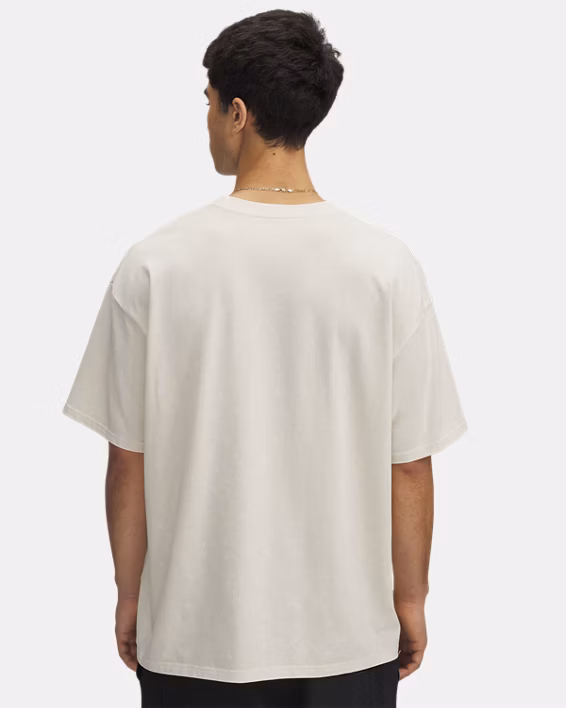 UA Heavyweight Logo Wash Men's Oversized Short Sleeve