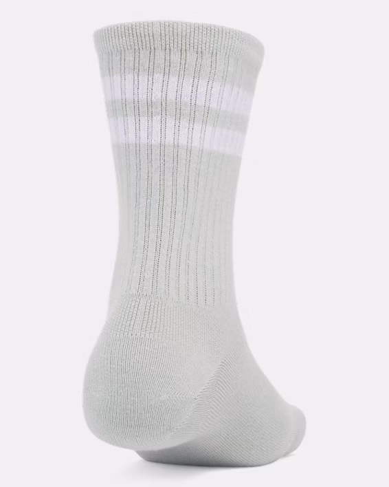 UA Essential Unisex 6-Pack Crew Socks