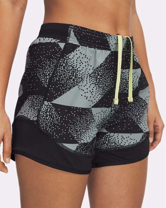 UA Challenger Pro Printed Women's 10 cm Shorts