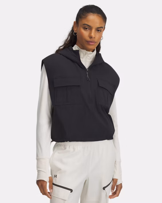 UA Unstoppable Utility Women's Sleeveless Hoodie