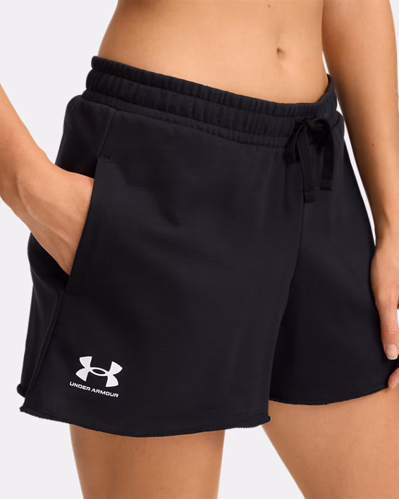 UA Rival Terry Women's 8 cm Shorts
