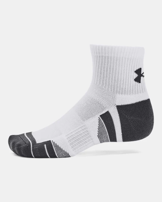 UA Performance Tech Unisex 3-Pack Quarter Socks