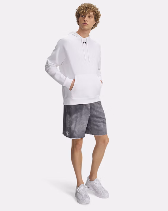 UA Rival Terry Printed Men's 20 cm Shorts