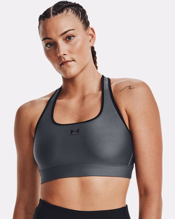 HeatGear® Mid Padless Women's Sports Bra