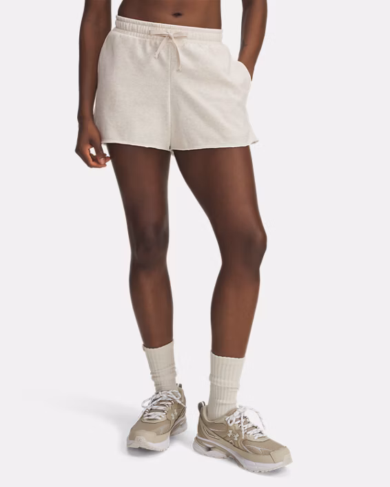 UA Rival Terry Women's 8 cm Shorts