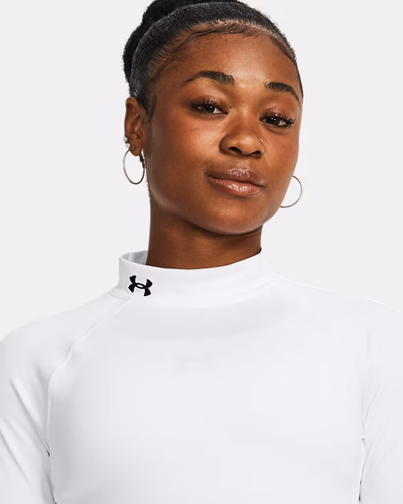 ColdGear® Women's Mock Neck Long Sleeve