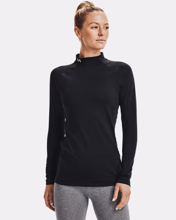 ColdGear® Women's Mock Neck Long Sleeve