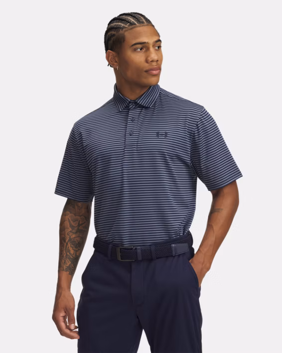 UA Playoff 3.0 Stripe Men's Polo