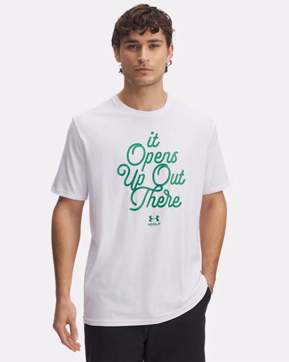 UA Golf Open Up Men's Short Sleeve