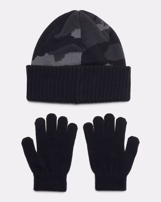 UA Beanie & Gloves Boys' Set
