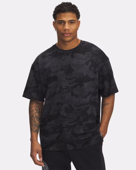 Project Rock Heavyweight Printed Men's Short Sleeve
