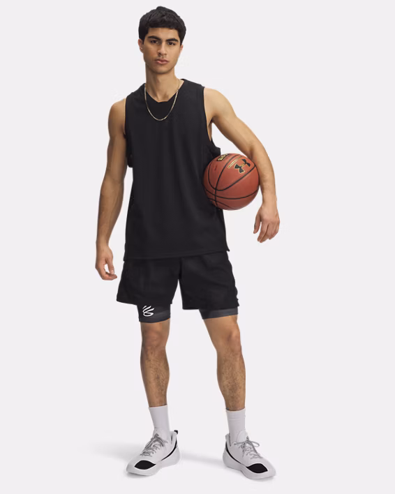 Curry HeatGear® Printed Men's 23 cm Shorts