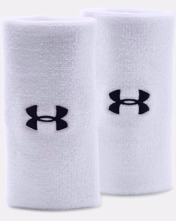 UA Performance 15 cm Wristband 2-Pack