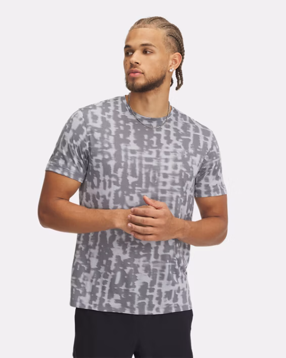 UA Launch Printed Men's Short Sleeve