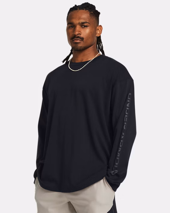 UA Heavyweight Tonal Wordmark Men's Long Sleeve