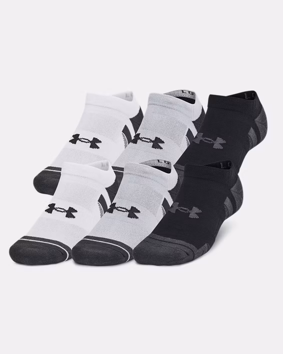 UA Performance Tech™ Unisex 6-Pack No Show Socks