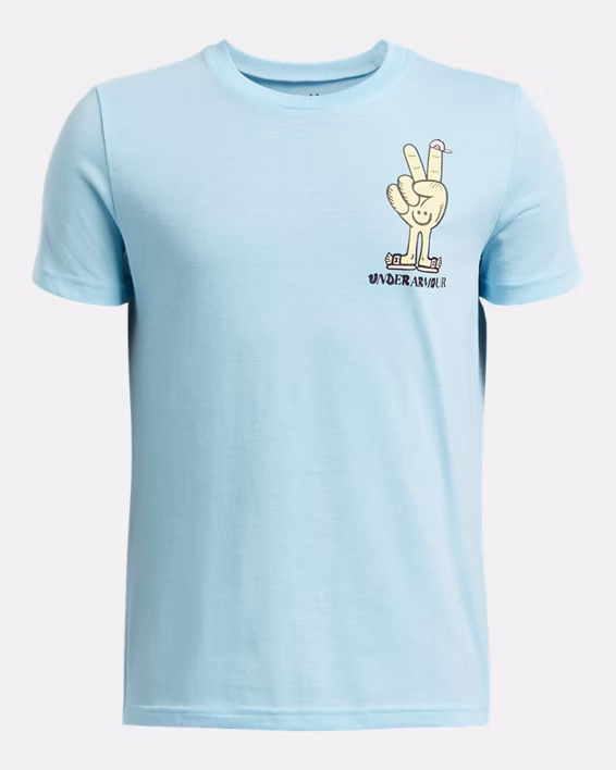 UA Peace Love UA Boys' Short Sleeve
