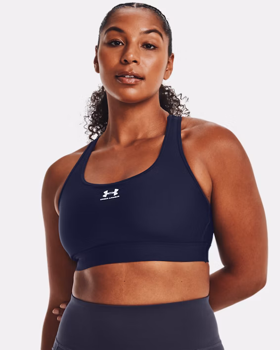 HeatGear® Mid Padless Women's Sports Bra