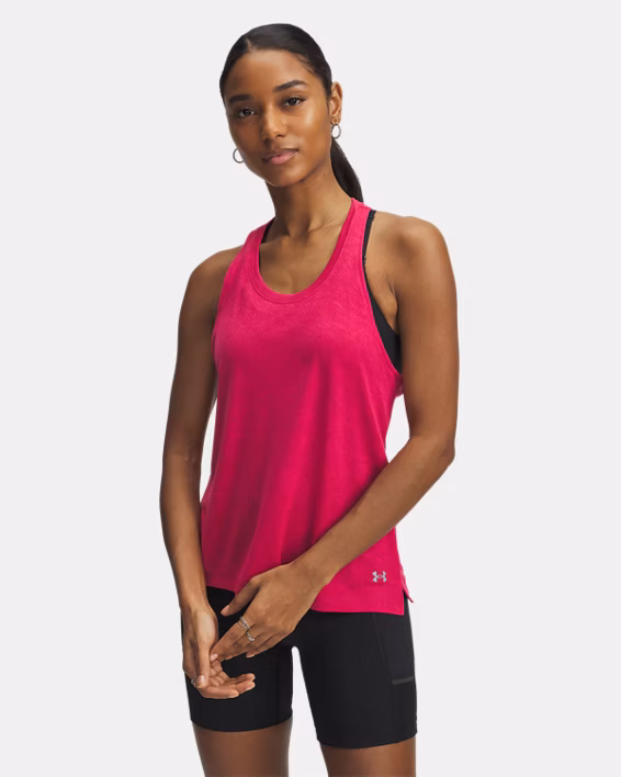 UA Launch Camo Women's Singlet