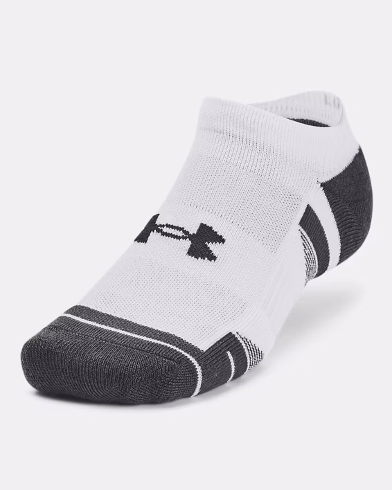 UA Performance Tech Unisex 3-Pack No Show Socks