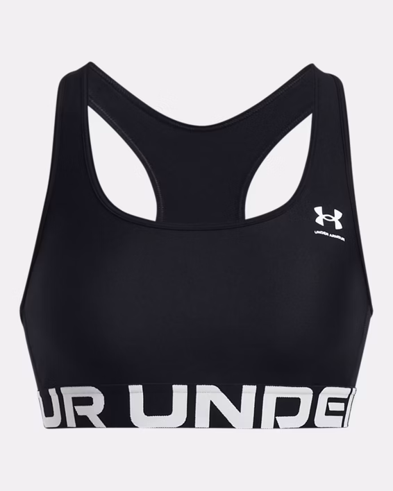 HeatGear® Armour Mid Branded Women's Sports Bra