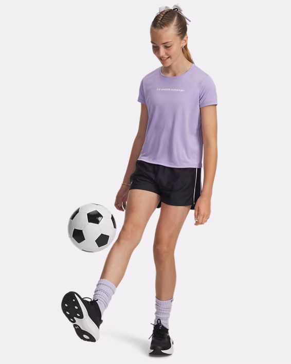 UA Tech™ Play Up Girls' Shorts