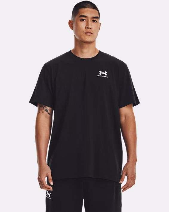 Men's UA Logo Embroidered Heavyweight Short Sleeve Men's Short Sleeve