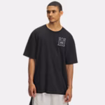 UA Hoops Courtside Heavyweight Men's Oversized Short Sleeve