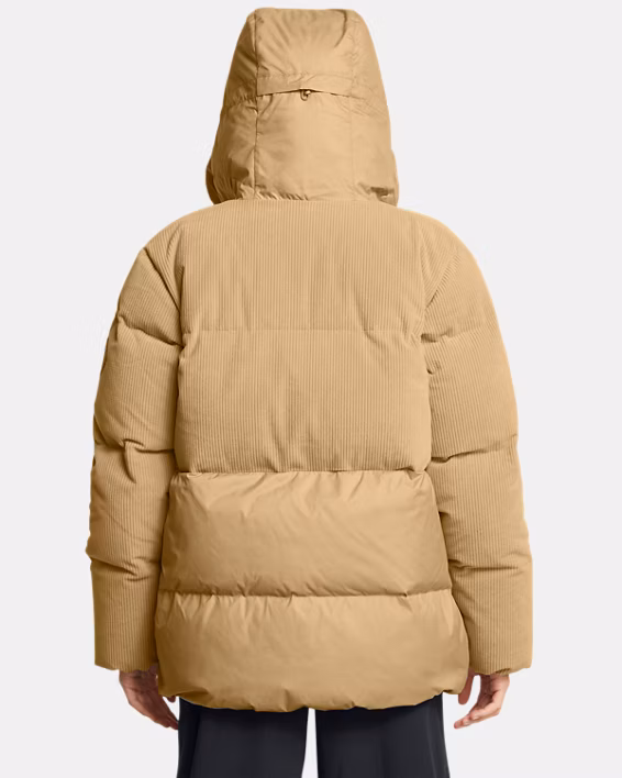 UA Limitless Down Corduroy Women's Oversized Puffer Jacket
