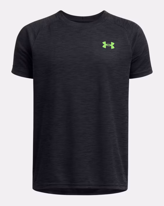 UA Tech™ Textured Boys' Short Sleeve