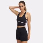 UA Meridian Piped Women's Crop Tank