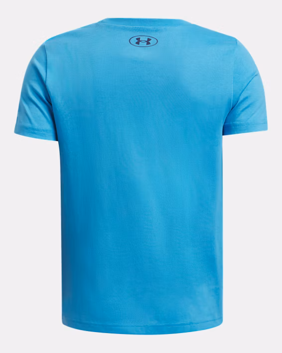 UA Split Big Logo Boys' Short Sleeve