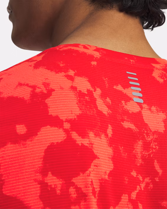 UA Launch Printed Men's Short Sleeve