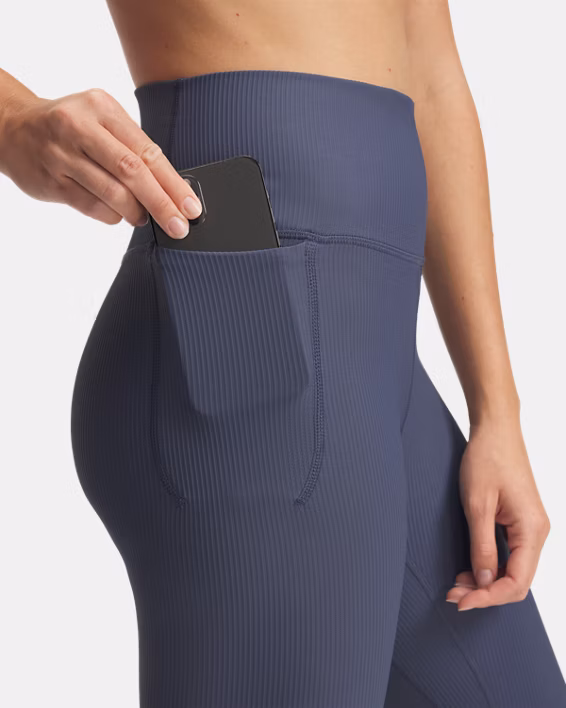 UA Meridian Rib Women's Ankle Leggings