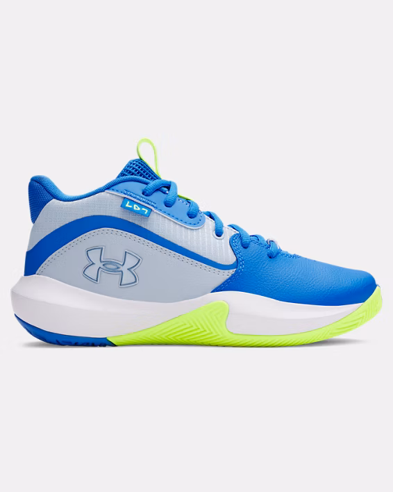 UA Lockdown 7 Grade School Basketball Shoes