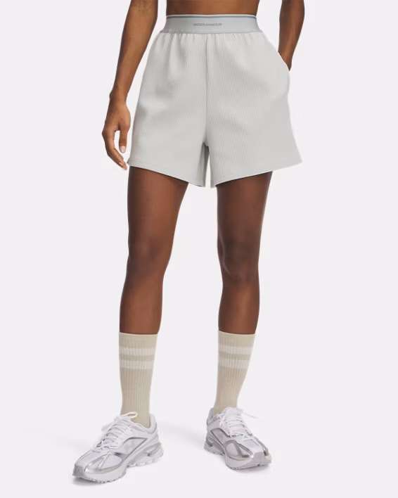 UA Meridian Rib Women's 11 cm Shorts