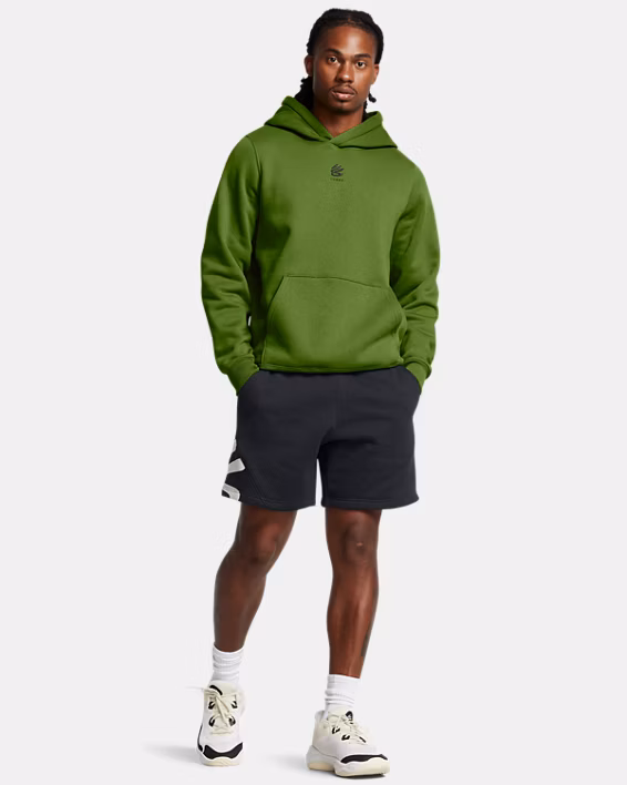 Curry Splash Fleece Men's 18 cm Shorts