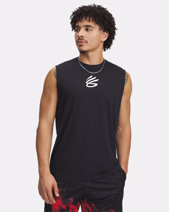 Curry Men's Sleeveless T-Shirt
