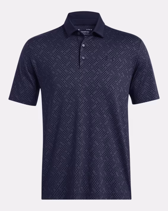 UA Playoff 3.0 Check Jacquard Men's Polo