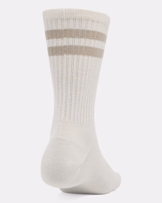 UA Essential Unisex 6-Pack Crew Socks
